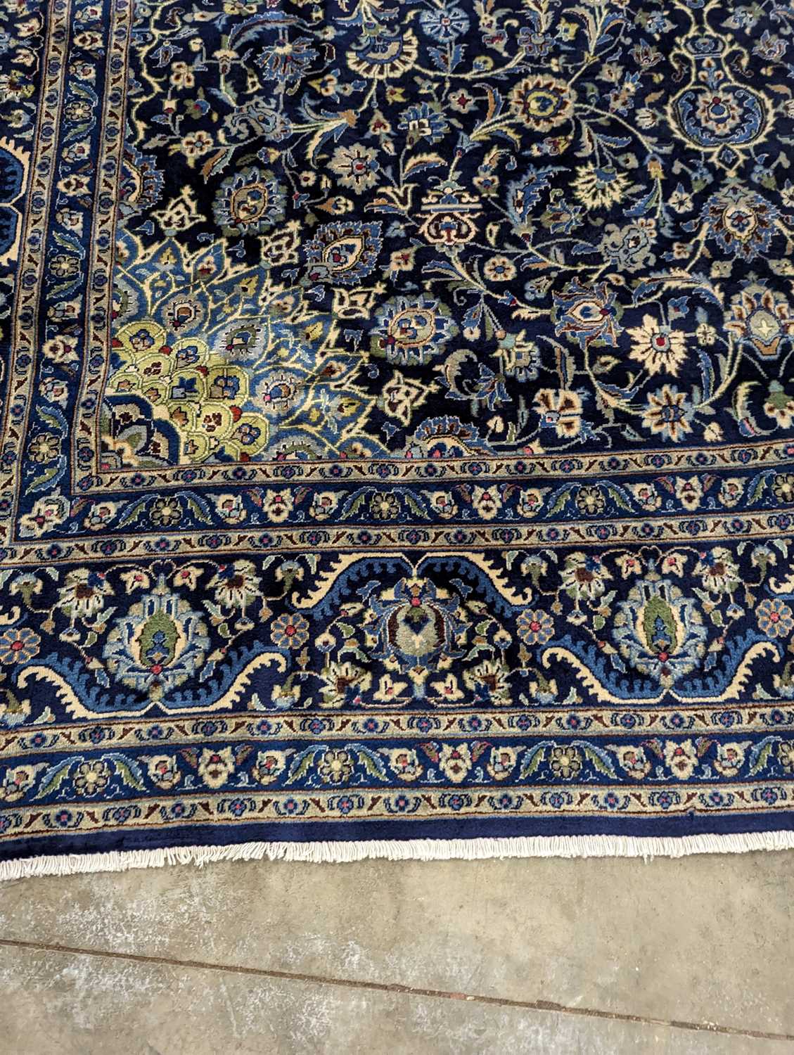 A Meshed carpet, - Image 19 of 30