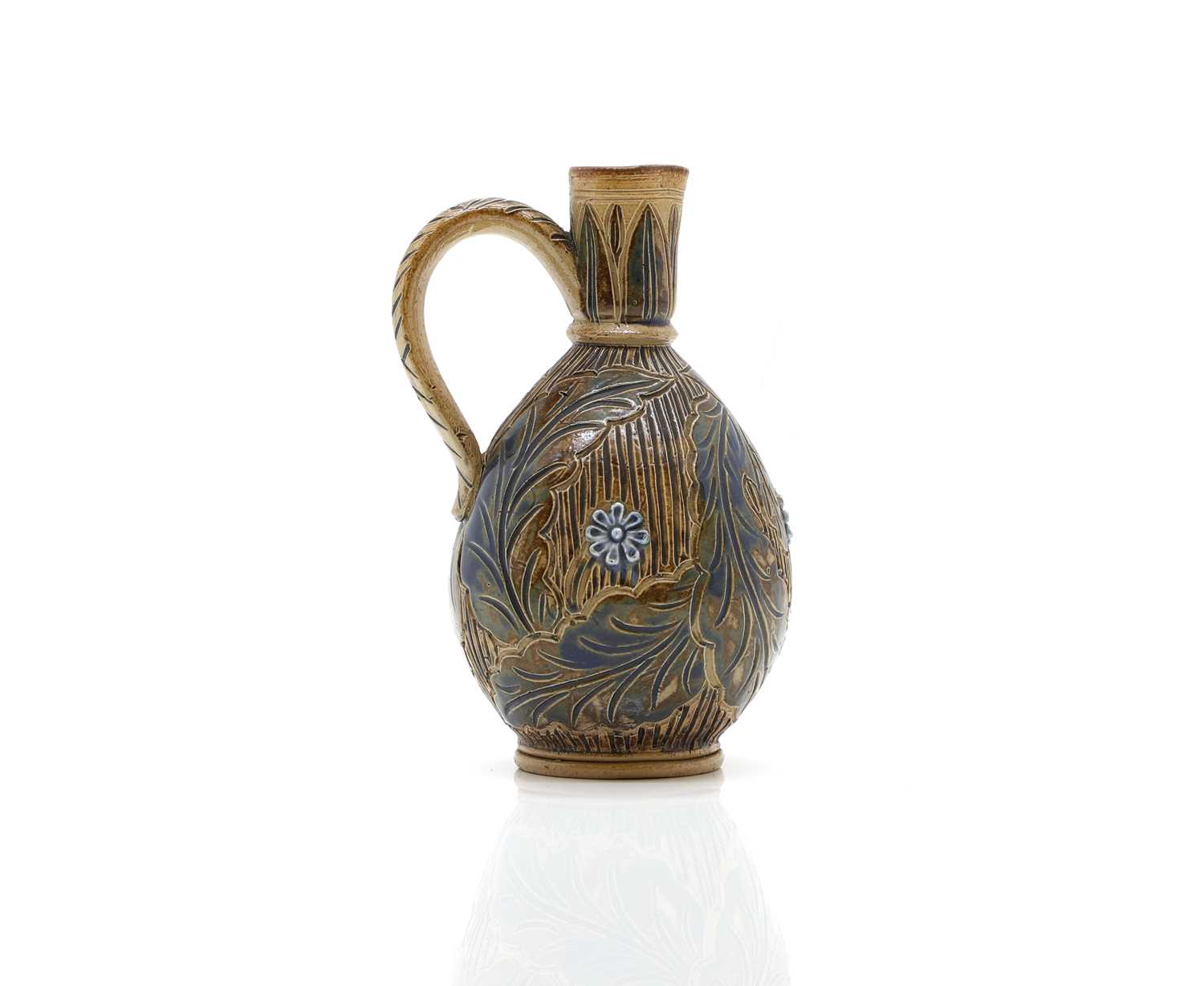 A Doulton Lambeth stoneware ewer,