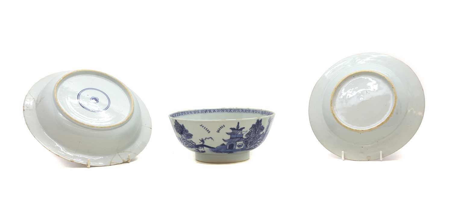 A collection of Chinese blue and white porcelain, - Image 2 of 3