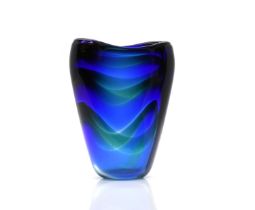 A Leerdram 'Unica' glass vase