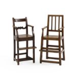 Two childs highchairs,