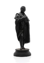 A spelter figure,