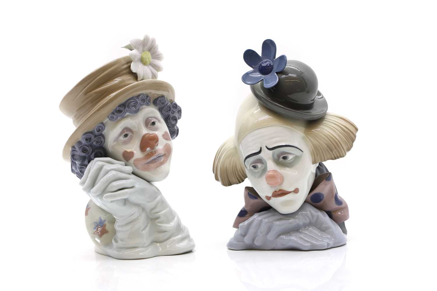 Two Lladro porcelain figures