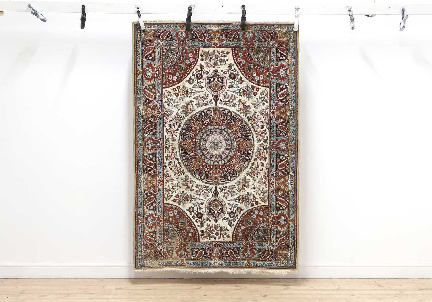 A Kashmiri rug