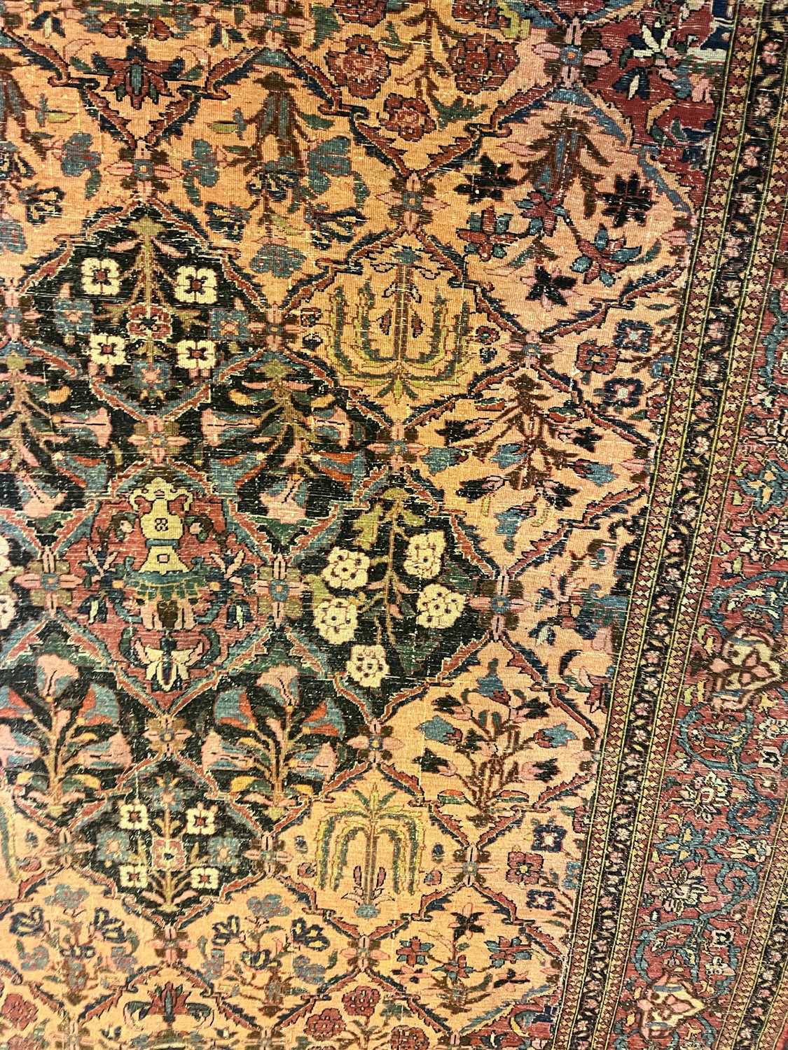 A Kashan wool rug - Image 29 of 59