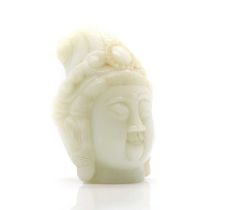 A Chinese jade carving,