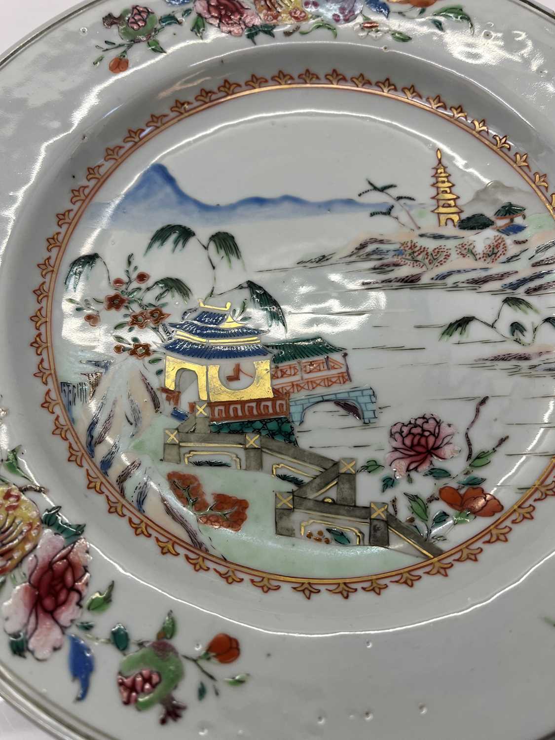 A Chinese Export plate - Bild 10 aus 31