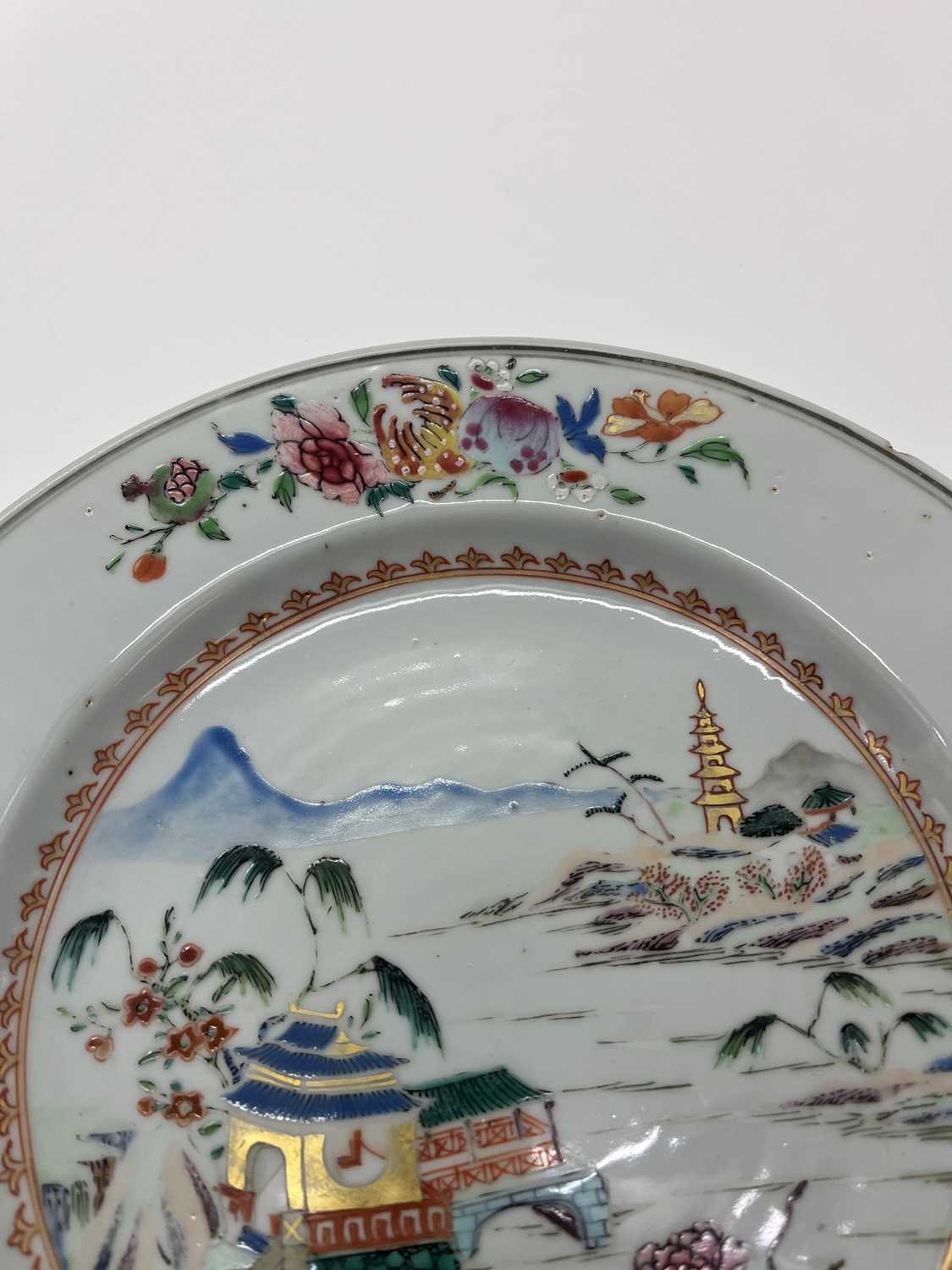A Chinese Export plate - Bild 7 aus 31