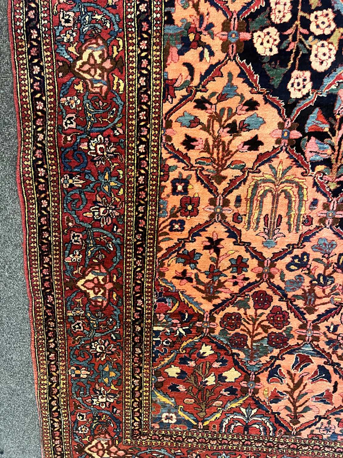 A Kashan wool rug - Image 6 of 59