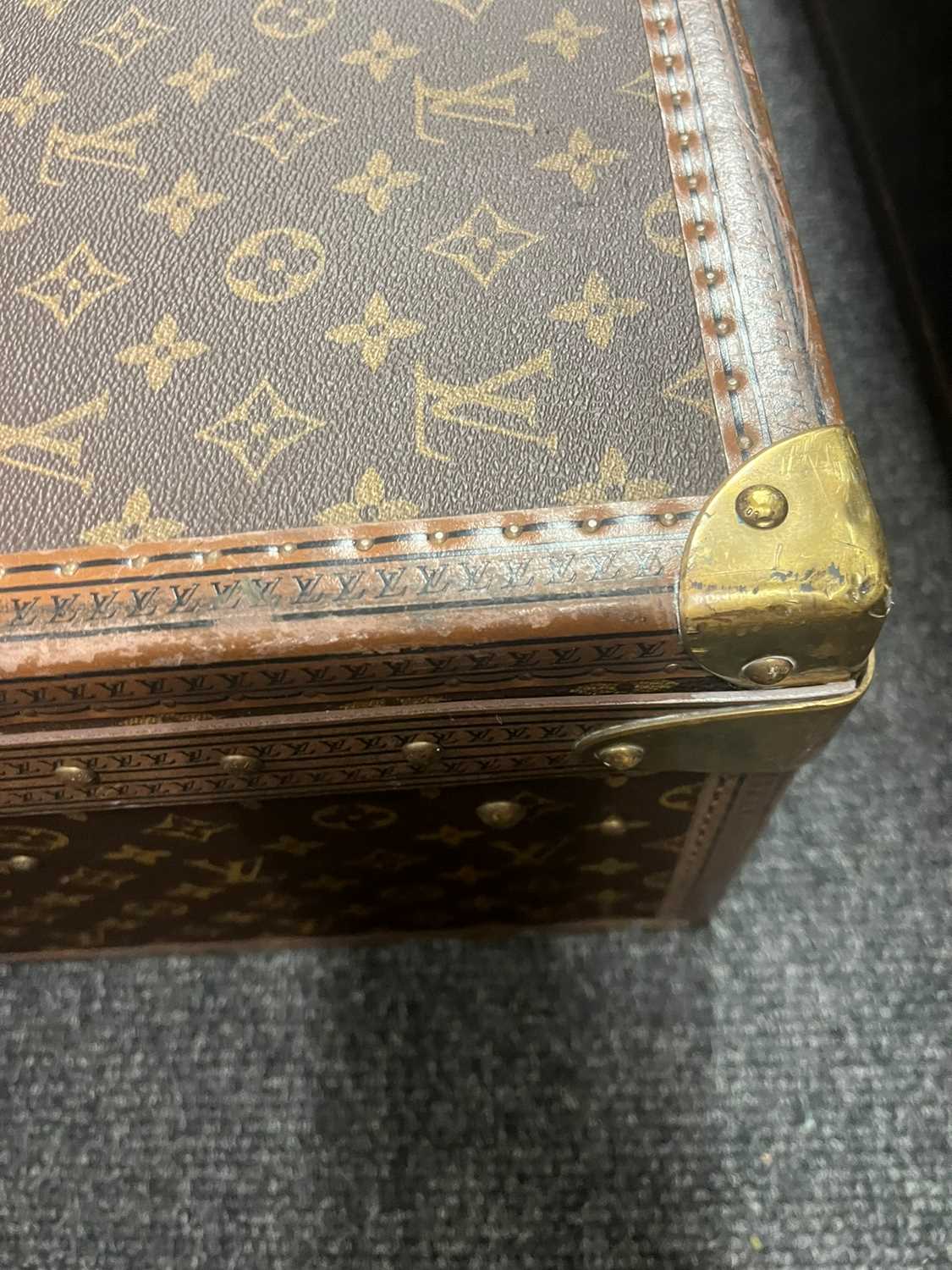 A Louis Vuitton monogrammed canvas English 'Alzer' suitcase, - Image 22 of 29