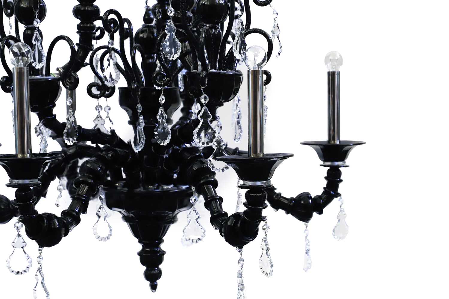 A Barovier & Toso 'Taif' glass chandelier, - Image 4 of 7
