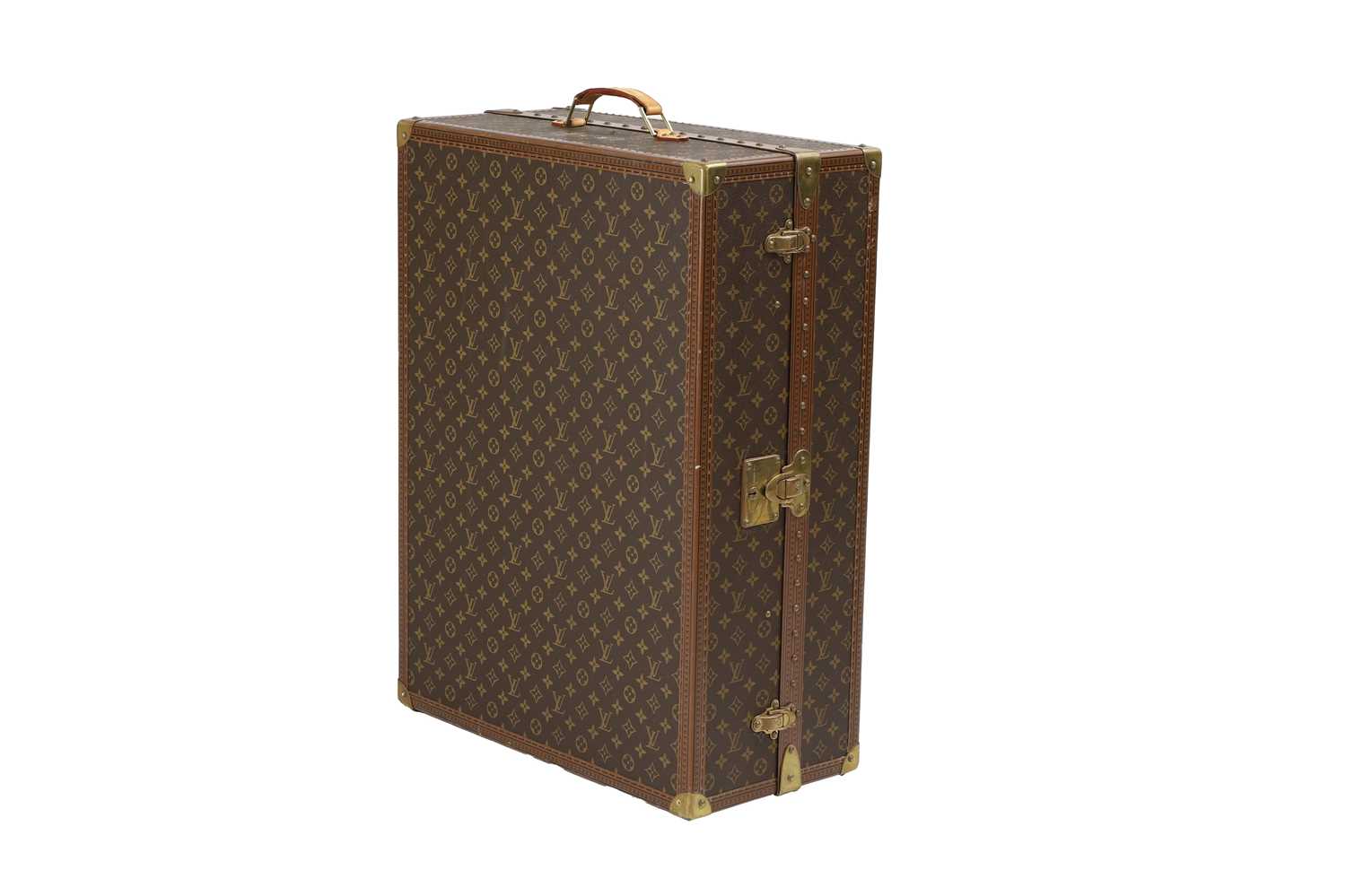 A Louis Vuitton monogrammed canvas valise à chaussures 'Géminé' shoe trunk,