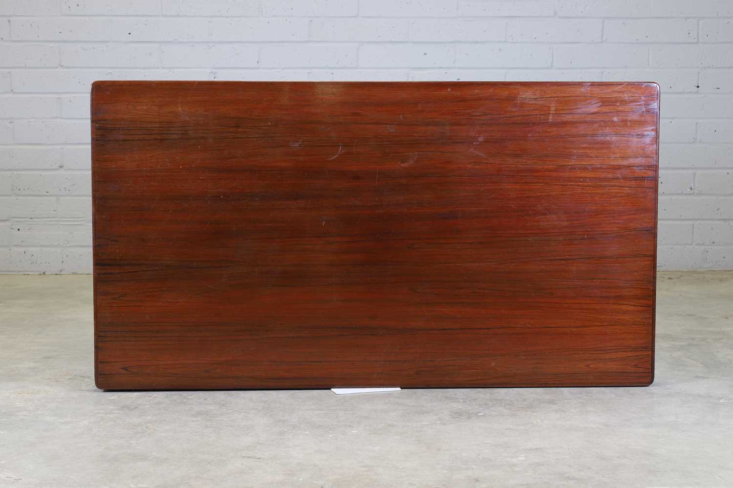 § A Danish rosewood dining table, - Image 3 of 6