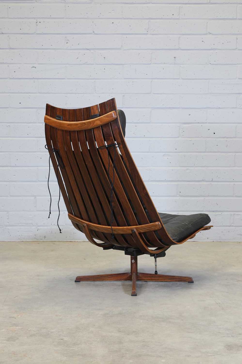 § A Norwegian 'Scandia' rosewood lounge chair, - Image 3 of 4