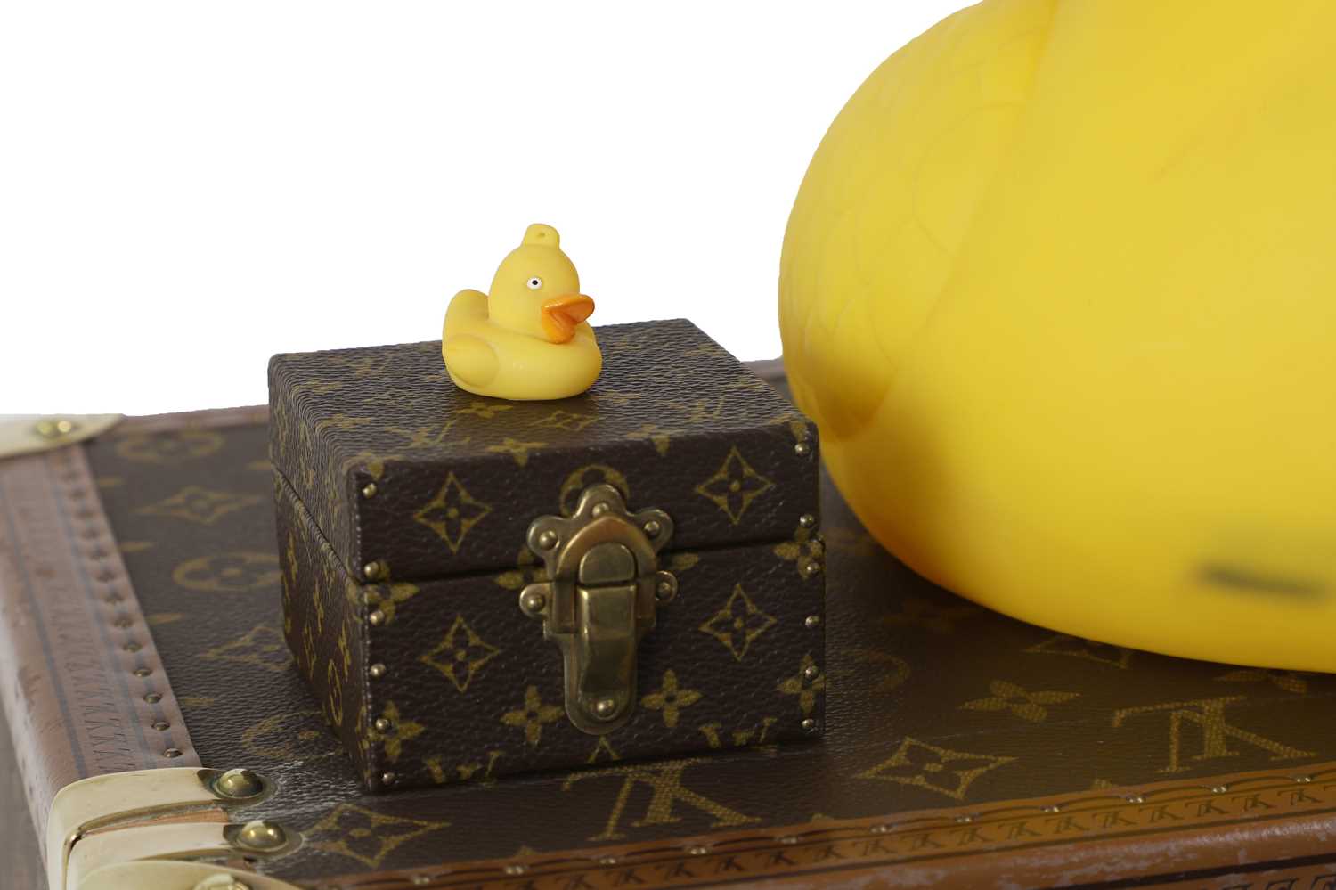 A Louis Vuitton monogrammed canvas bespoke 'rubber duck' trunk, - Image 7 of 31