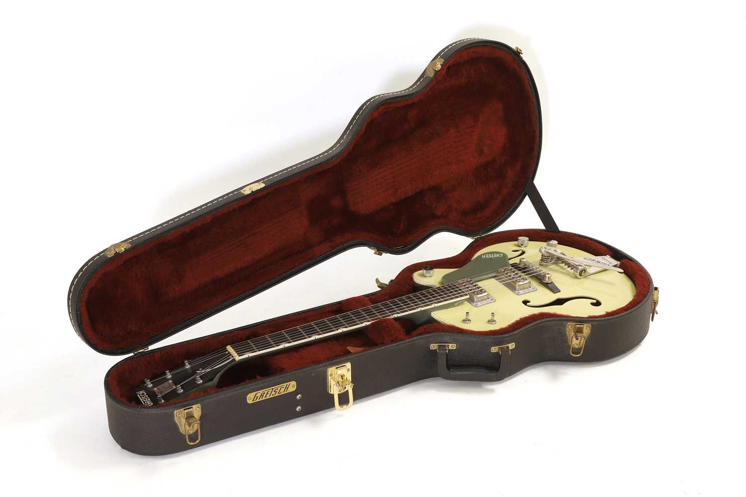 A Gretsch G6118T-60GE Vintage Select Edition '60 Anniversary hollow-bodied electric guitar, - Image 14 of 14