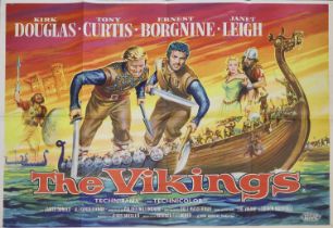 A poster for 'The Vikings',