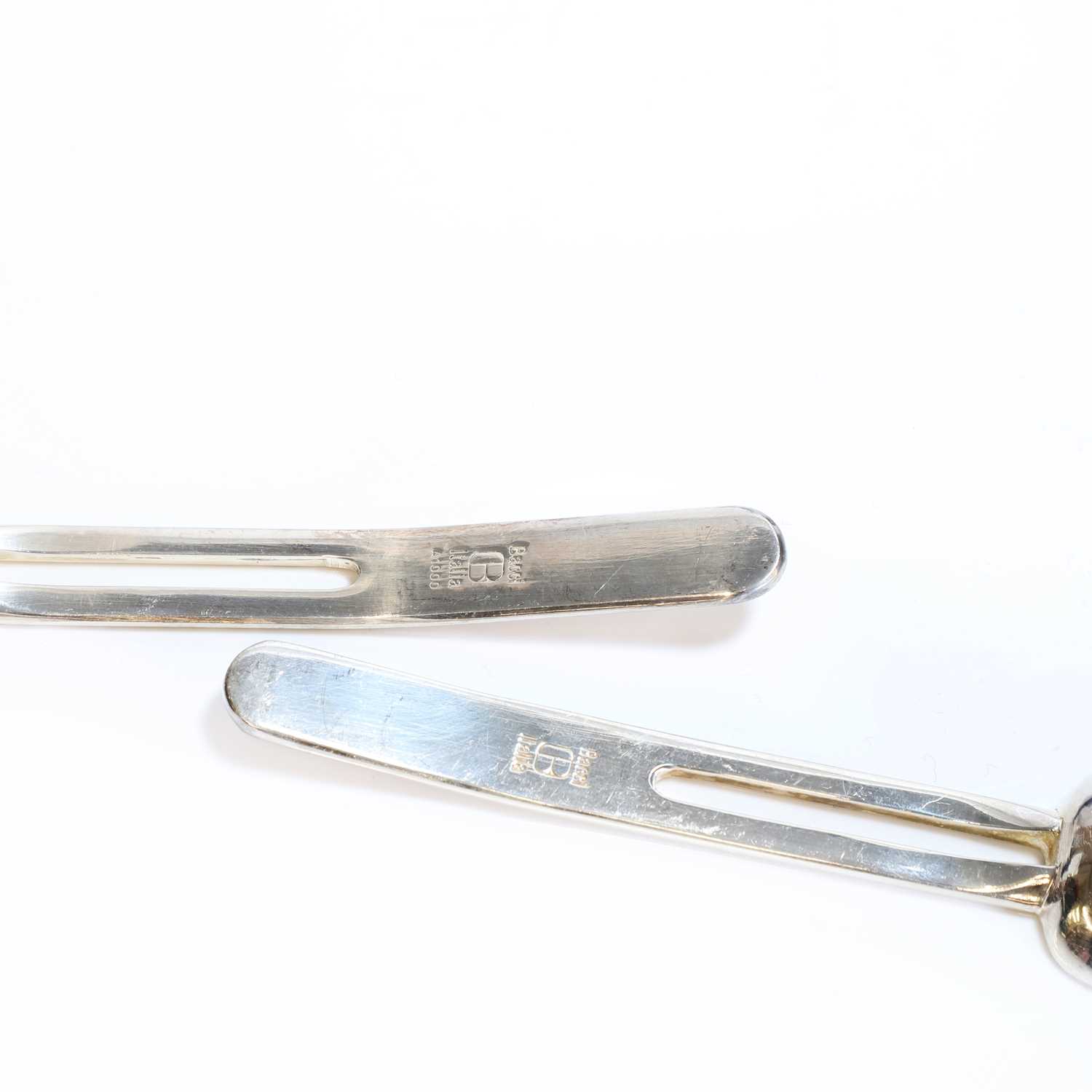 A 54-piece part canteen of 'Tamigi' silver-plated modernist cutlery, - Image 4 of 4