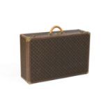 A Louis Vuitton monogrammed English 'Alzer' suitcase,