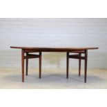 A Danish 'Model 227' extending rosewood dining table,