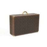 A Louis Vuitton monogrammed canvas 'Alzer 80' suitcase,