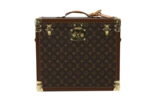 A Louis Vuitton monogrammed canvas special order portable bar,