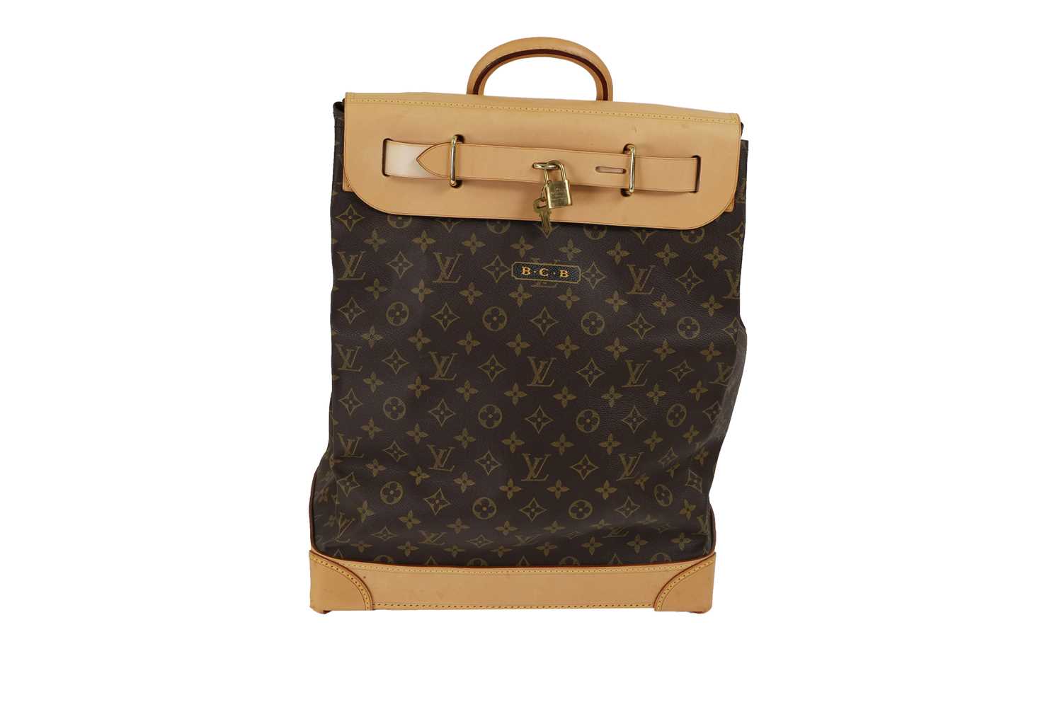 A Louis Vuitton monogrammed canvas small steamer bag, - Image 2 of 8