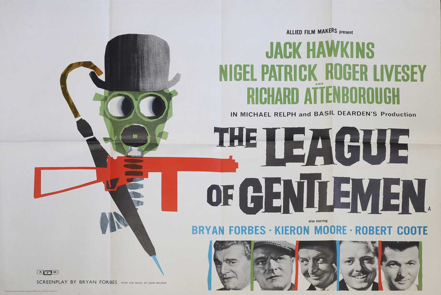 A poster for 'The League of Gentlemen',