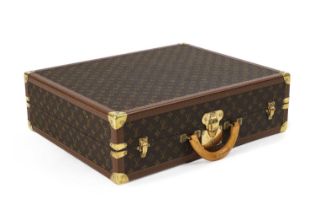 A Louis Vuitton monogrammed canvas 'Jumelle' suitcase,