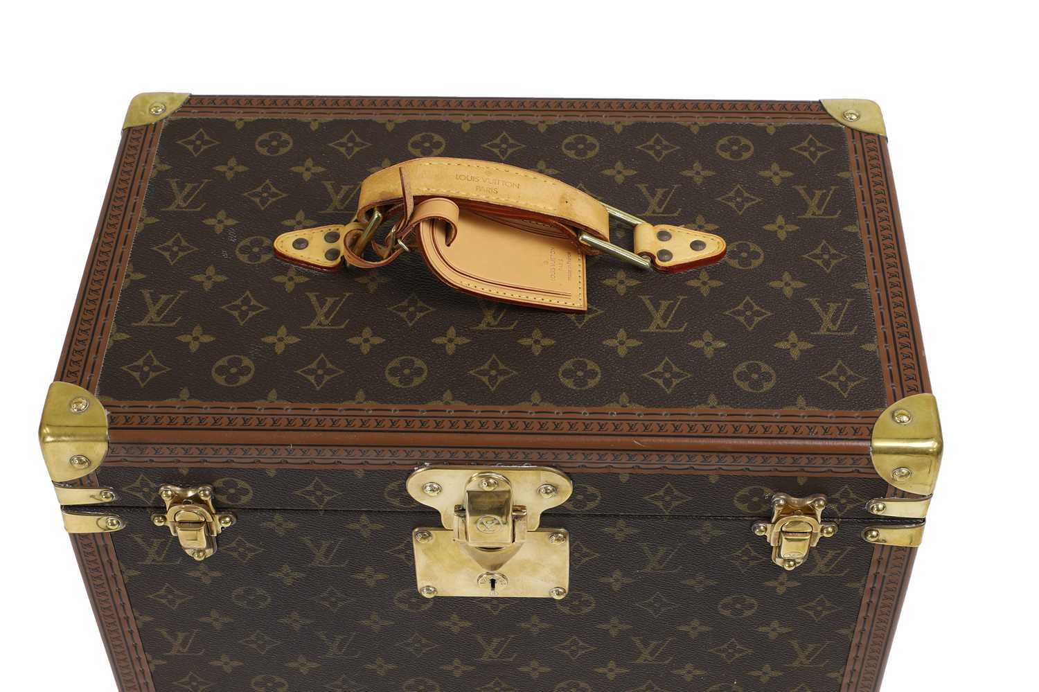 A Louis Vuitton monogrammed canvas watch trunk, - Bild 6 aus 12