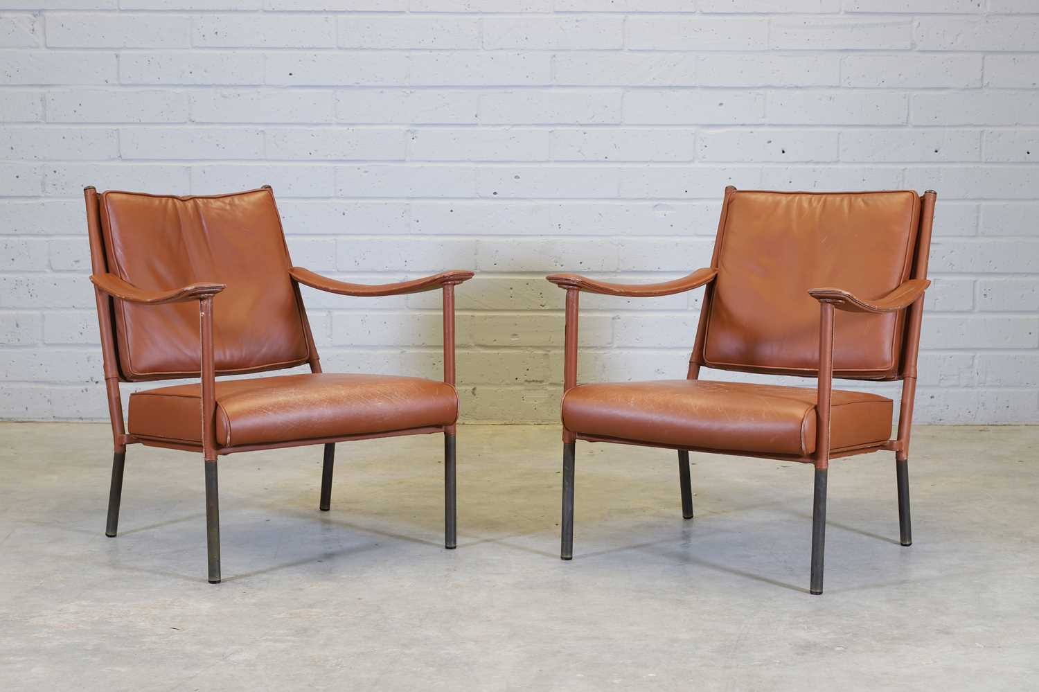 A pair of 'Crillion' armchairs, - Image 2 of 11