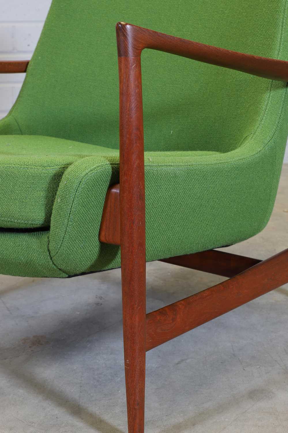 A Danish 'Model 4346' teak armchair, - Image 6 of 14