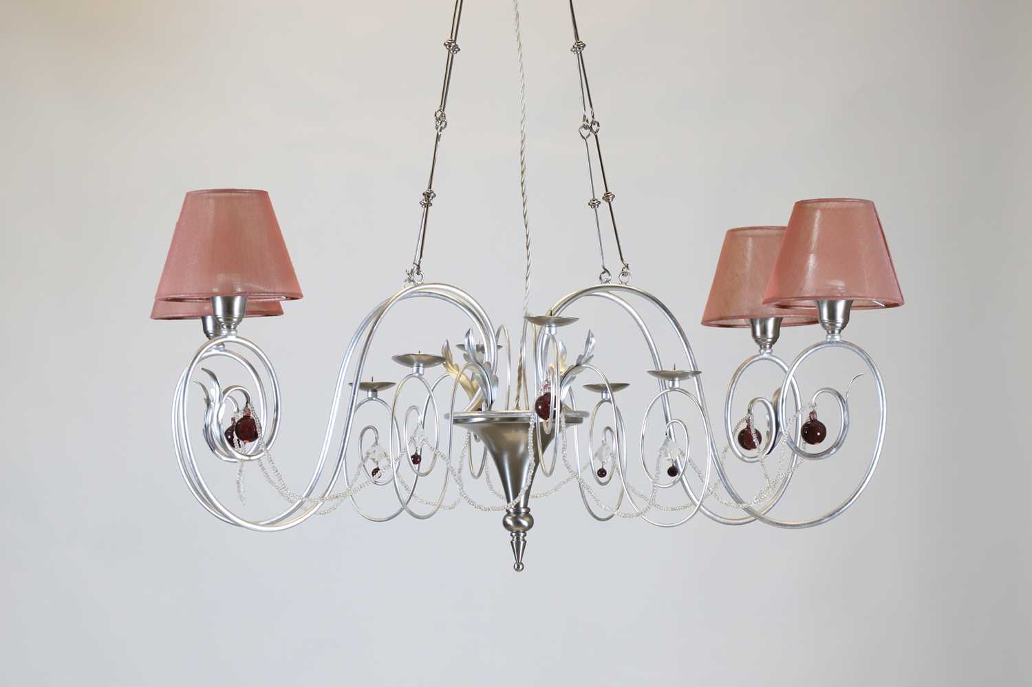 An Italian 'Baga 984' chandelier, - Image 2 of 6