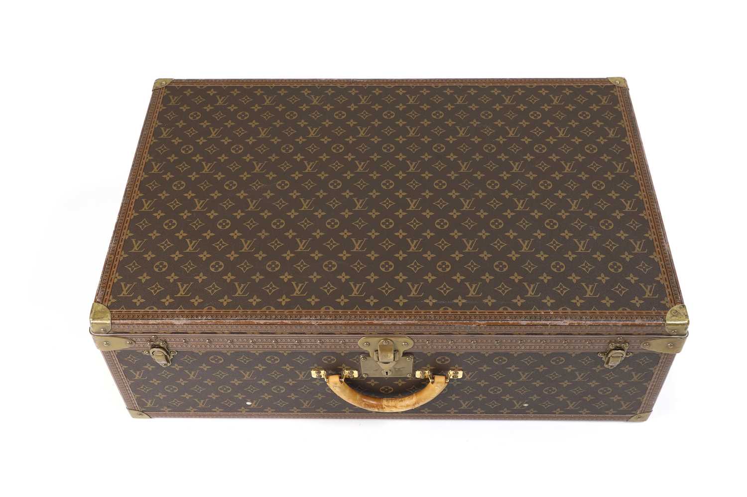 A Louis Vuitton monogrammed canvas English 'Alzer' suitcase, - Image 6 of 29