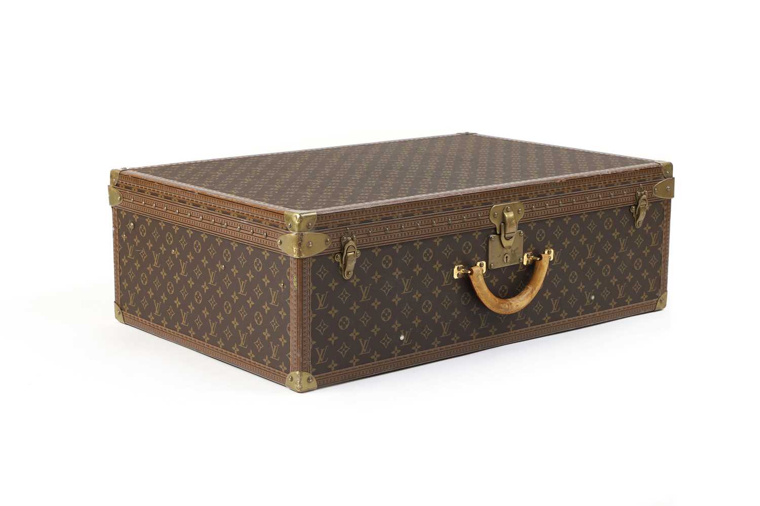 A Louis Vuitton monogrammed canvas English 'Alzer' suitcase, - Image 3 of 29