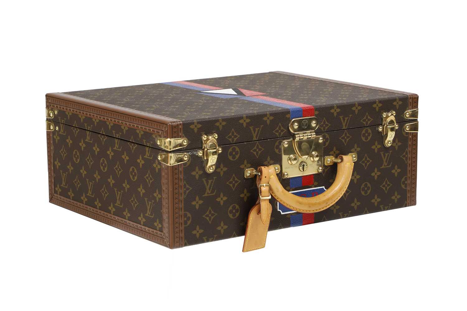 A Louis Vuitton monogrammed canvas 'Super President' special order briefcase, - Image 3 of 15