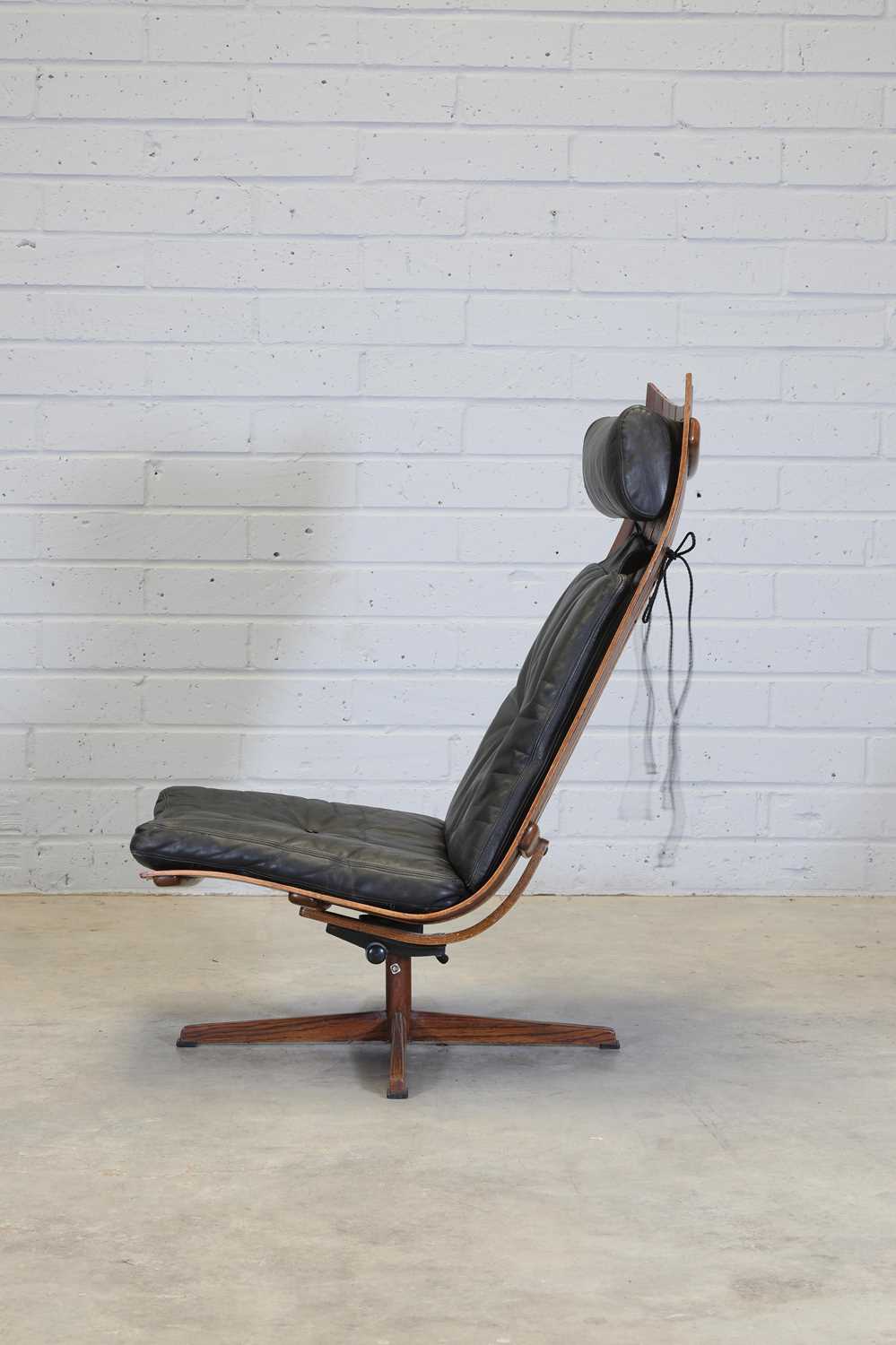 § A Norwegian 'Scandia' rosewood lounge chair, - Image 2 of 4