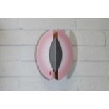 An Italian 'Glassa' wall light,