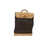A Louis Vuitton monogrammed canvas small steamer bag,