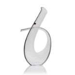 A Riedel 'Black Tie' glass carafe,