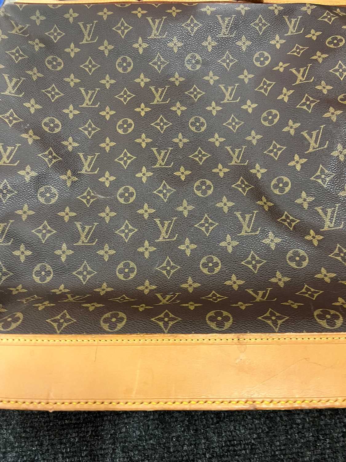 A Louis Vuitton monogrammed canvas large steamer bag, - Image 13 of 13