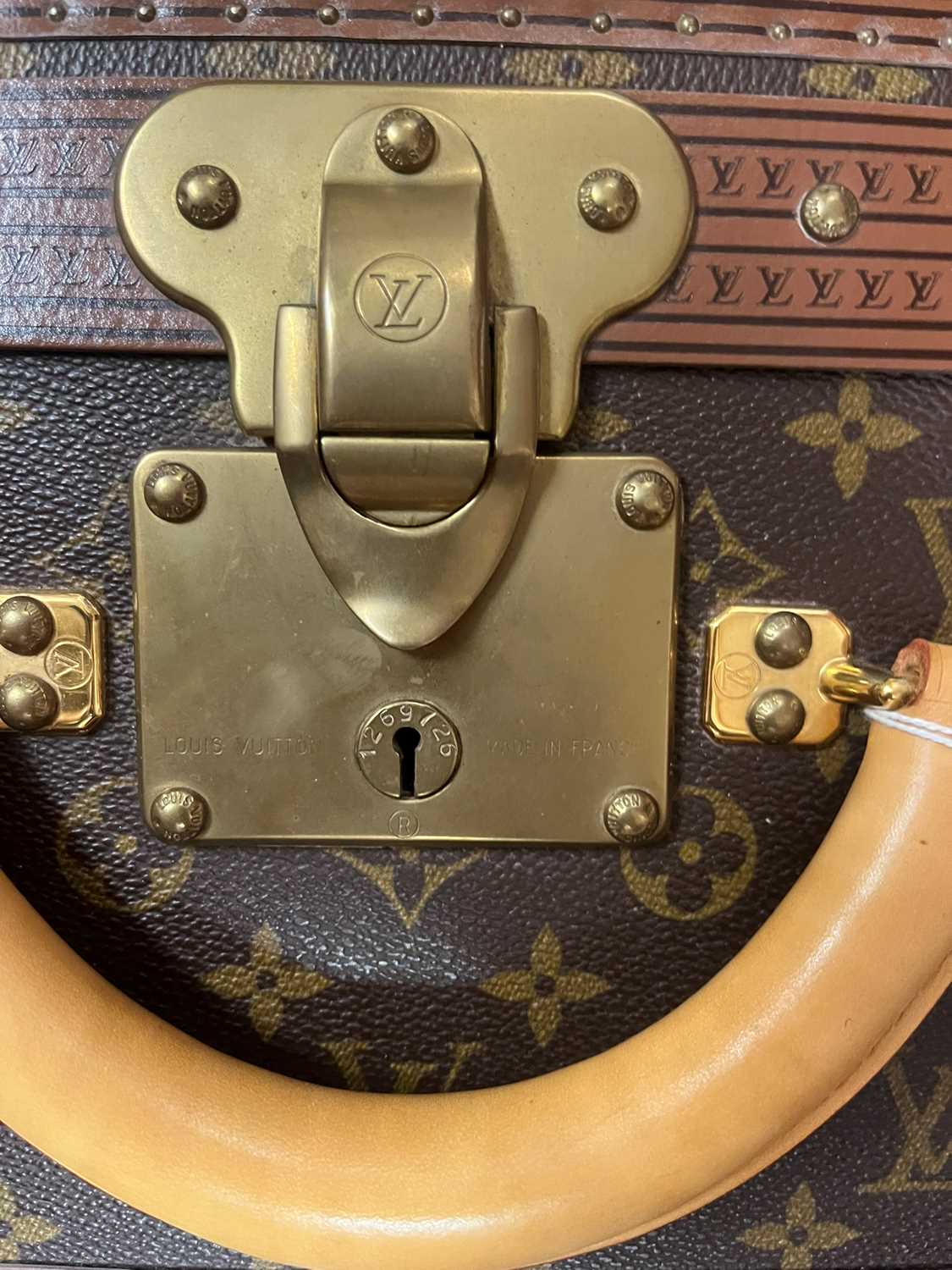 A Louis Vuitton monogrammed canvas 'Alzer 60' suitcase, - Image 38 of 39