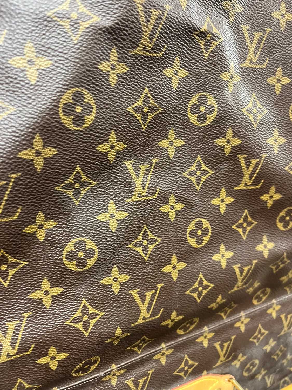 A Louis Vuitton monogrammed canvas suit bag, - Image 14 of 26