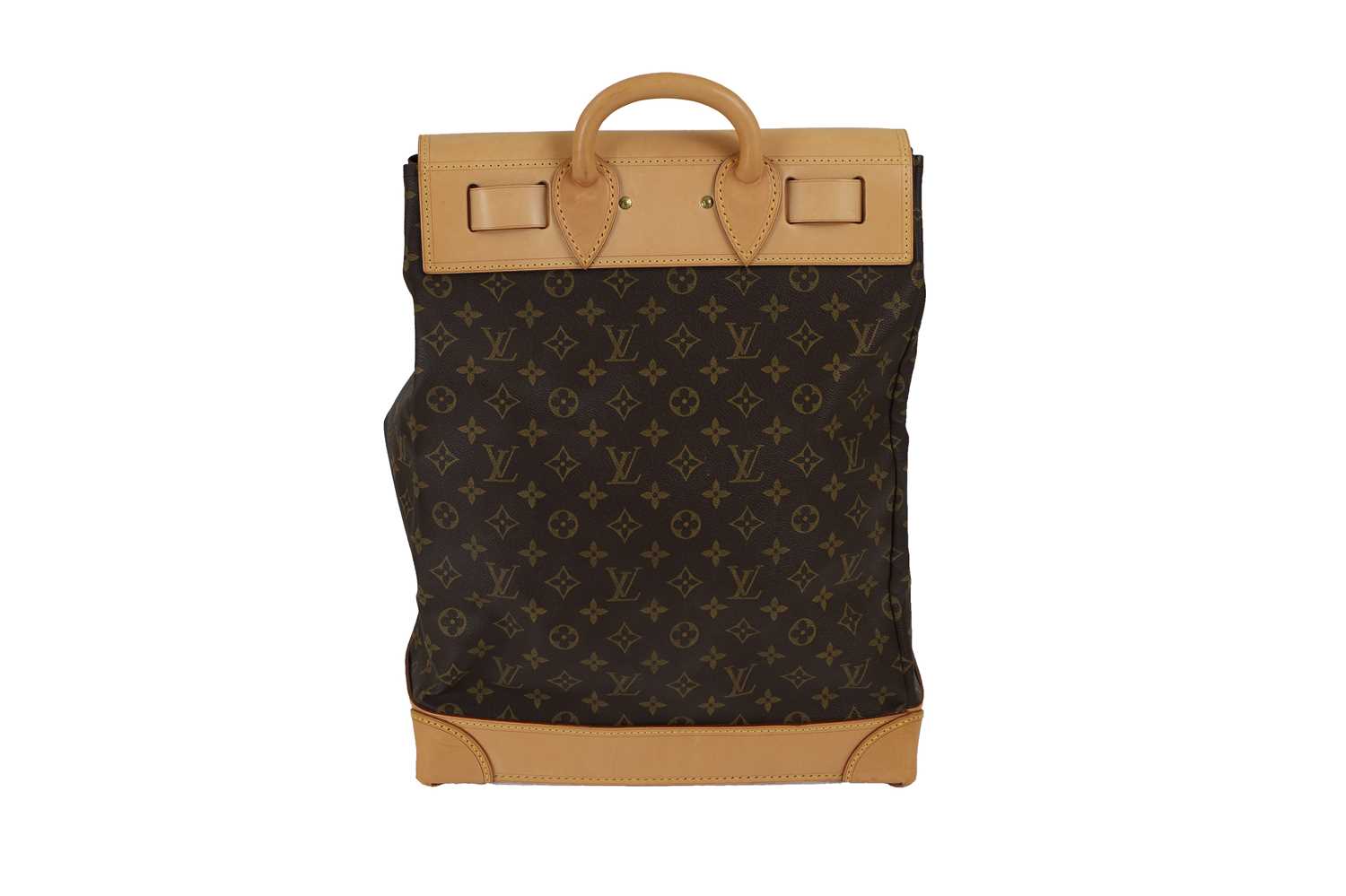 A Louis Vuitton monogrammed canvas small steamer bag, - Image 3 of 8