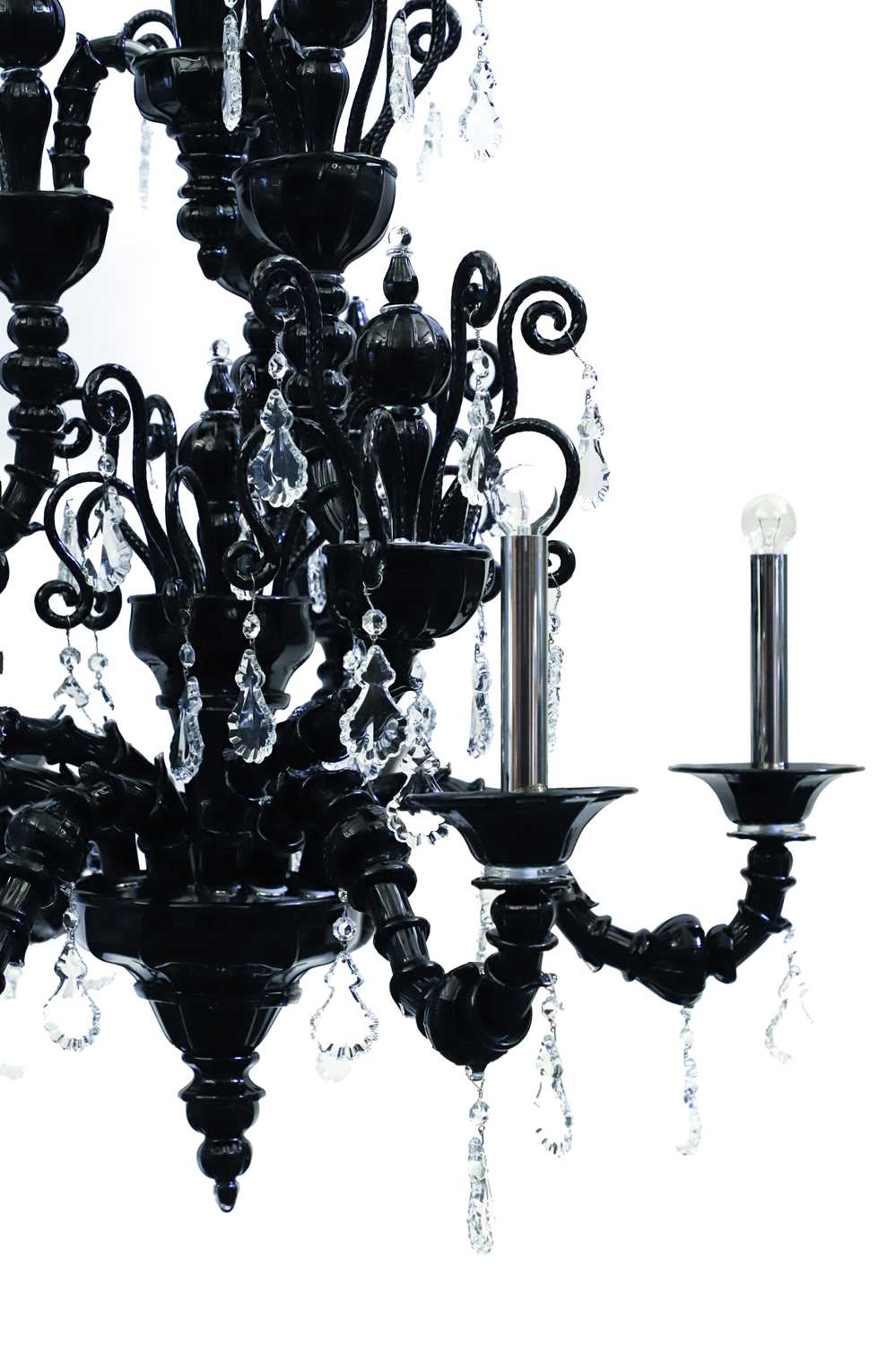 A Barovier & Toso 'Taif' glass chandelier, - Image 6 of 7