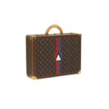 A Louis Vuitton monogrammed canvas special painted 'Cotteville' case,