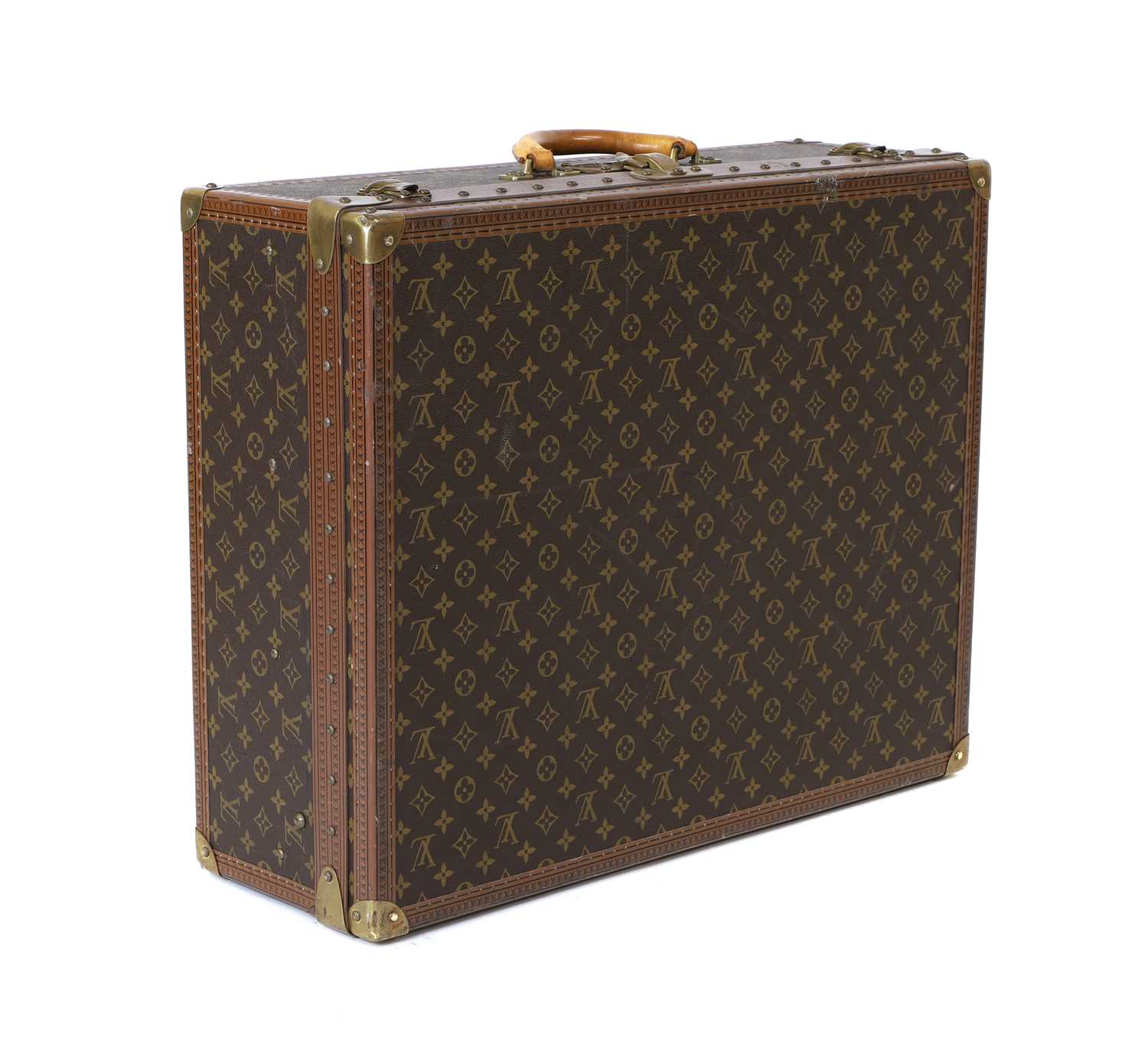 A Louis Vuitton monogrammed canvas 'Braken 65' suitcase,