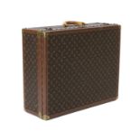 A Louis Vuitton monogrammed canvas 'Braken 65' suitcase,