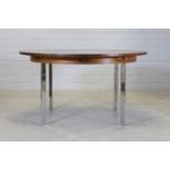 § A Merrow Associates rosewood dining table,