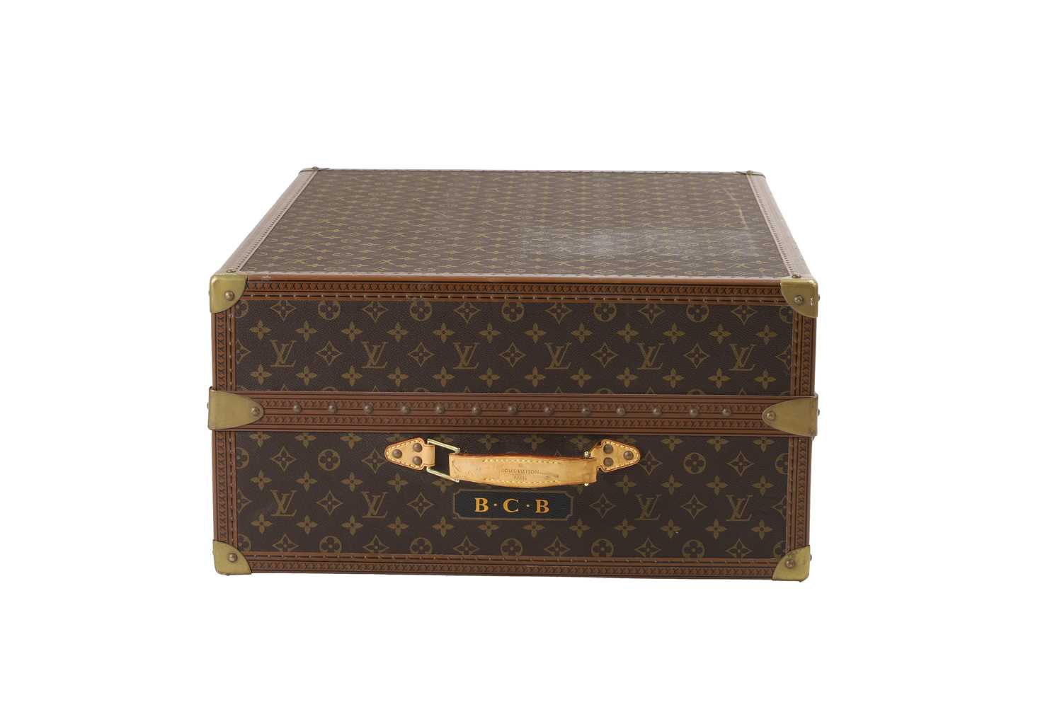 A Louis Vuitton monogrammed canvas valise à chaussures 'Géminé' shoe trunk, - Bild 7 aus 10